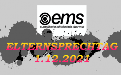 ELTERNSPRECHTAG am 1.12.2021