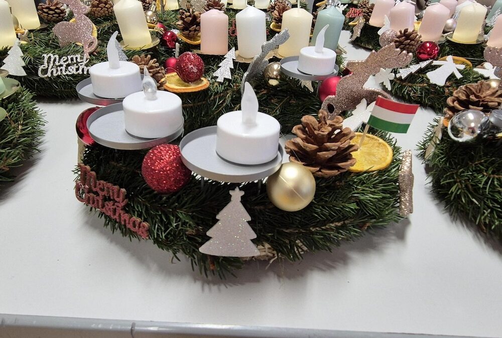 Adventkranzbasteln 3U